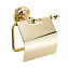 Держатель туалетной бумаги Migliore Mirella 17311 закрытый, золото