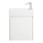 Тумба с раковиной BelBagno Kraft Mini KRAFT MINI-500/260-1A-SO-BO-L 45 bianco opaco