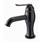 Смеситель GPD Tauro MLB150-O для раковины черный