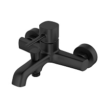 Смеситель Orange Karl M05-100b для ванны с душем, матовый черный Смеситель Orange Karl M05-100b для ванны с душем, матовый черный