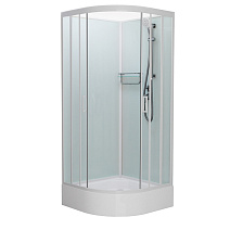 Душевая кабина Frank F409/1 White 90*90 без крыши, белый Душевая кабина Frank F409/1 White 90*90 без крыши, белый