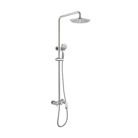 Душевая стойка Bravat Pure F6335369CP-A-RUS хром