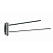 Полотенцедержатель Stil Haus Hashi HS16(08) хром