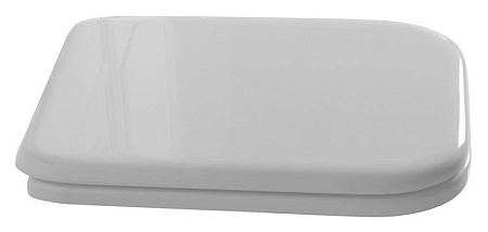 Крышка-сидение для унитаза Kerasan Waldorf 419101bi/oro белое, золото