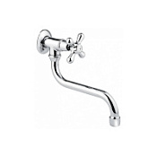 Кран Emmevi Deco Classic 12006SCR для кухонной мойки, хром