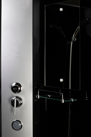 Душевая кабина Niagara Classic NG-2508-14G 90x90x215 стекло тонированное/профиль серебро