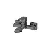 Смеситель Cezares Porta PORTA-VM-NOP для ванны и душа, чёрный матовый