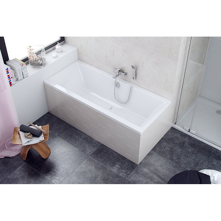 Акриловая ванна Excellent Pryzmat WAEX.PRY18WH 180x80 белый