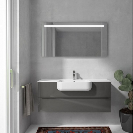 Тумба с раковиной Berloni Bagno Plana PNBSK13T/1417/1 hole  120 бежевый
