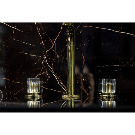 Смеситель Boheme Elegante 152-MG-EL для раковины, золото матовое