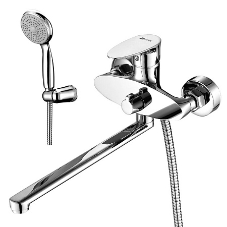 Смеситель Lemark Nero LM0251C для ванны с душем, хром