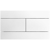 Кнопка смыва Jacob Delafon E4316-00 двойная с панелью, белый