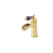 Смеситель Boheme Vogue 201-BSW для раковины, бронза/черный Swarovski