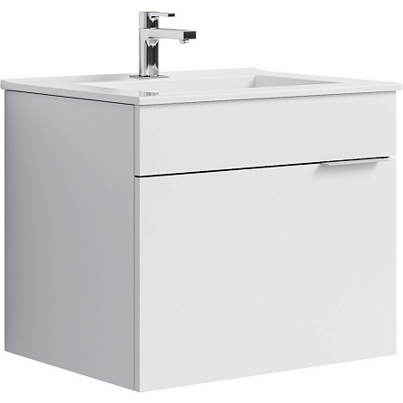 Тумба с раковиной Aqwella Бриг Br.01.06/1/W 60 подвесная, белая