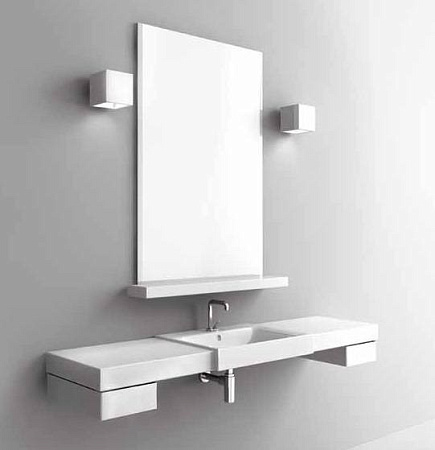 Раковина Kerasan Cento 353001*1 50 белый