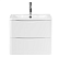 Тумба с раковиной BelBagno Acqua ACQUA-600-2C-SO-BL 60 подвесная, Bianco Lucido
