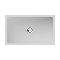 Кухонная мойка Omoikiri Mikura 76-WH 46x76x25.4 белый глянцевый