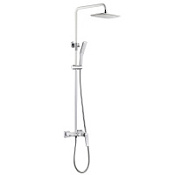 Душевая стойка Boheme Venturo 378-W белый/хром