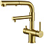 Смеситель Zorg Inox SZR-3216 BRONZE для кухонной мойки/для фильтра, бронза - фото 1