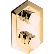 Термостат Cisal Cherie CE01910024 для ванны, внешняя часть, золото