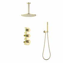 Душевой комплект Timo Saona SX-2399/17SM золото матовое