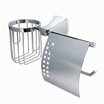 Держатель туалетной бумаги и освежителя WasserKRAFT Wern K-2559 хром Держатель туалетной бумаги и освежителя WasserKRAFT Wern K-2559 хром