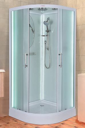 Душевая кабина Esbano ES-L 100 CR с LED освещением