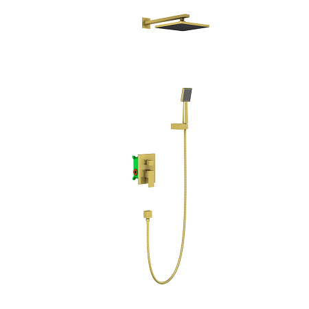 Душевой комплект Timo Selene SX-2069/17SM золото