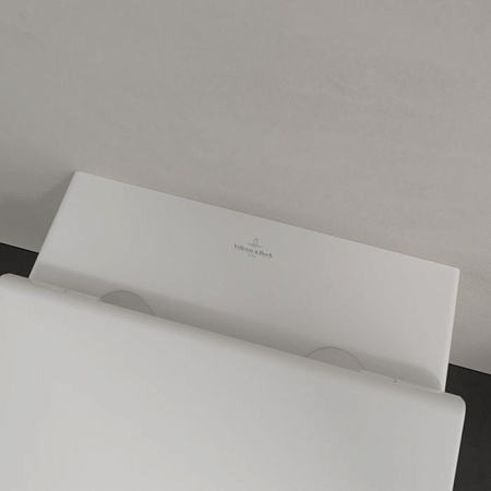 Унитаз подвесной Villeroy & Boch Subway 3.0 4670T901 безободковый, с микролифтом, alpin
