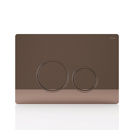 Кнопка смыва Ctesi Round BK0202129 бронза