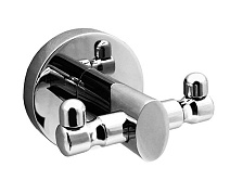 Крючок WasserKRAFT Rhein K-6223D двойной, хром