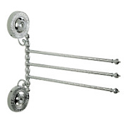 Полотенцедержатель тройной Migliore Montecarlo 31784 L35 хром