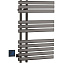 Полотенцесушитель электрический Boheme Venturo 723-GM 80х50 см, сухой, оружейная сталь
