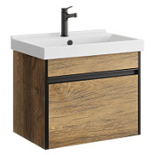 Тумба с раковиной Aqwella Urban URB0106DB 60 дуб балтийский