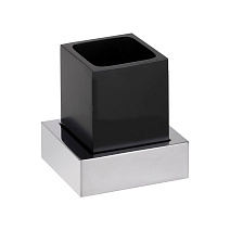 Стакан Bemeta Gamma 145411012 черный/хром