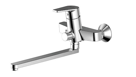 Смеситель Bravat Line F65299C-1 для ванны с душем хром