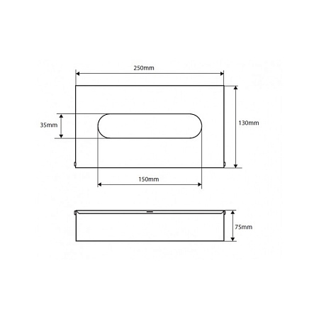Держатель салфеток Bemeta 102303021 хром