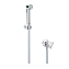 Гигиенический душ Grohe Tempesta-F 27514001 с запорным вентилем, хром - фото 1