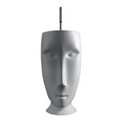 Раковина Kerasan Artwork Moloco 474001 слив в пол, белый Раковина Kerasan Artwork Moloco 474001 слив в пол, белый