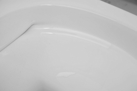 Унитаз подвесной SSWW CT2038V с тонкой крышкой, белый глянцевый