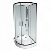 Душевая кабина Am.Pm Joy W85C-001-090GT без гидромассажа, профиль графитовый Душевая кабина Am.Pm Joy W85C-001-090GT без гидромассажа, профиль графитовый