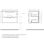 Мебель для ванной BelBagno Marino MARINO-700-2C-SO-CO-P 70 crema opaco - фото 6