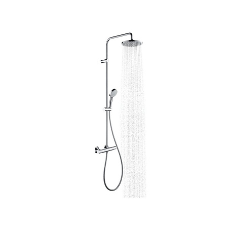 Душевая стойка Hansgrohe Vernis Blend 26276670 черный матовый