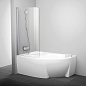 Шторка на ванну Ravak Chrome CVSK1 ROSA 160/170 L 7QLS0C00Y1 хром