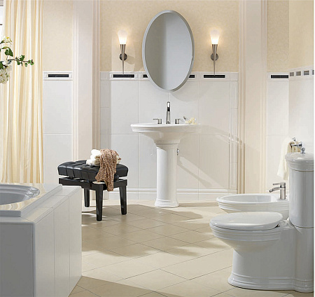 Раковина Villeroy & Boch Amadea 7185LGR1 78х58 белый