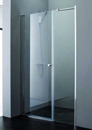 Душевая дверь в нишу Cezares Elena ELENA-B-11-100+90-C-Cr  прозрачное стекло