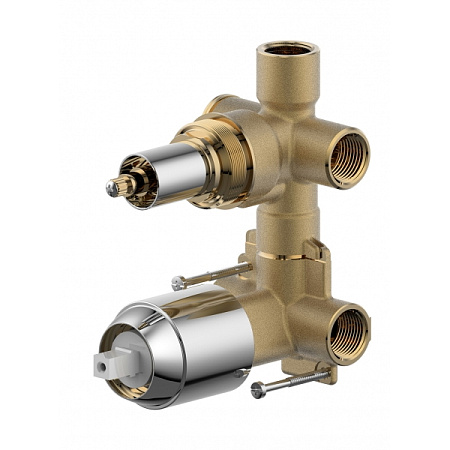 Cкрытая монтажная часть Bravat D982CP-A-ENG для встраиваемого смесителя