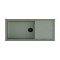 Кухонная мойка Omoikiri Sintesi 116-WG 116x50x21.7 wind green