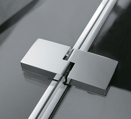 Душевая дверь в нишу Cezares Crystal B 13 140 (40+60/40) R, прозрачное стекло