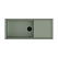 Кухонная мойка Omoikiri Sintesi 116-WG 116x50x21.7 wind green